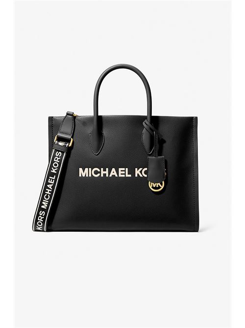 MD EW TOTE LEATHER MICHAEL KORS | 35S4G7ZT2L/BLACK
